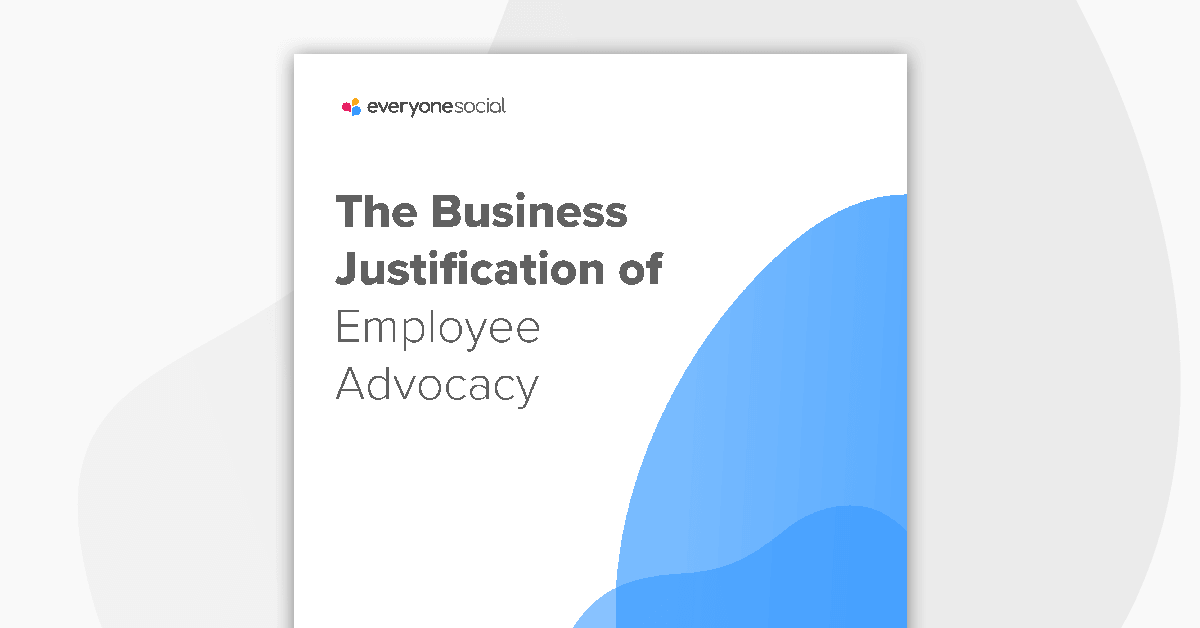 The Business Justification of Employee Advocacy cover