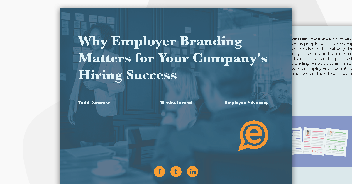 Why Employer Branding Matters for Your Company's Hiring Success cover