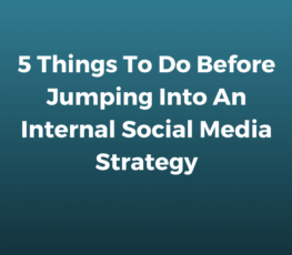 internal social media.