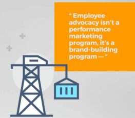Employee advocacy isn't a performance marketing program, it's a brand-building program.