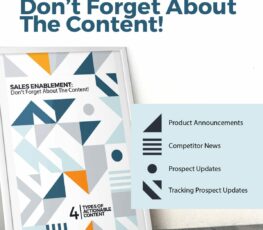 Sales Enablement: Do not forget about the content.