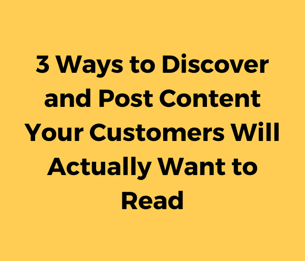 Discover and post content.