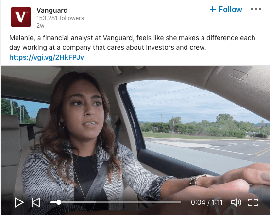 Vanguard employee stories
