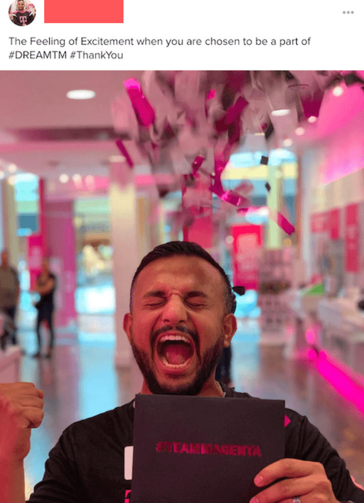 T-Mobile Employee-Generated Content