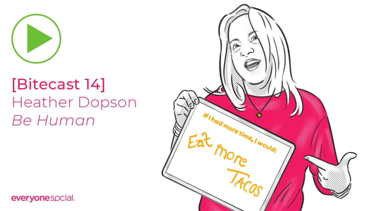 [Bitecast 14] Heather Dopson of GoDaddy -- Be Human