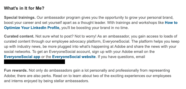 The Brand Ambassador Role How Adobe Maximizes Employee Advocacy