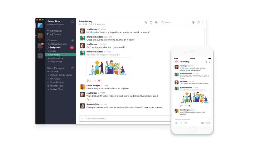 slack open roles