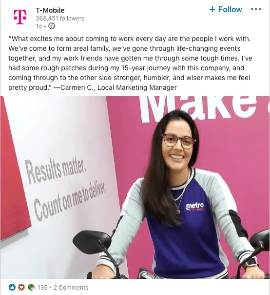 T-Mobile LinkedIn