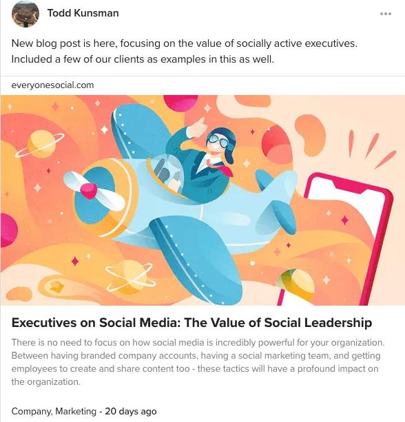 Blog Content