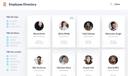 View of Zenefits Platform