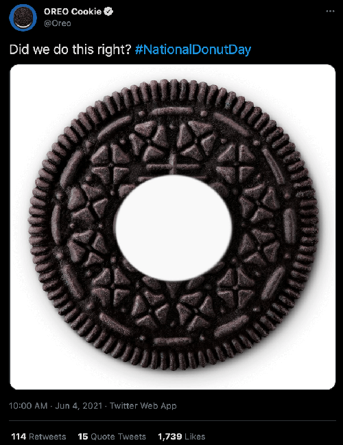 oreo trendjacking tweet