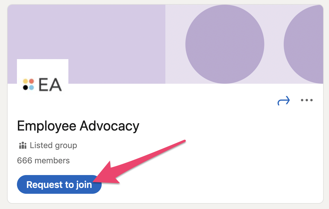 linkedin employee advocacy group