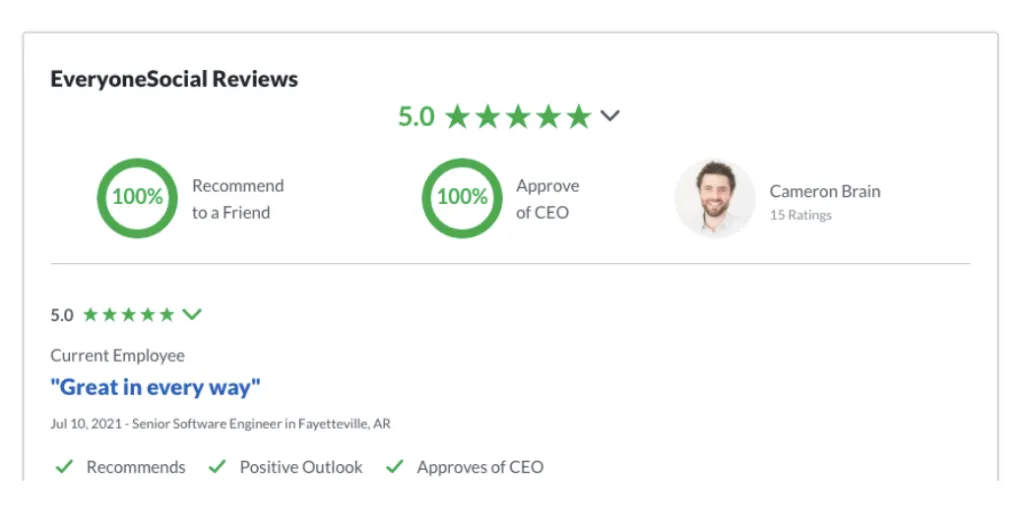 everyonesocial glassdoor reviews