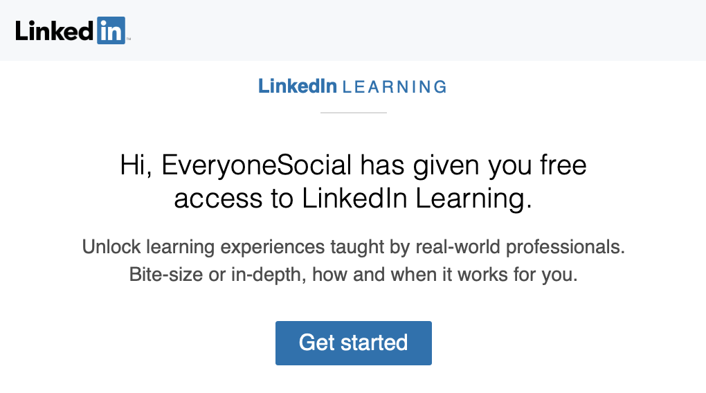 linkedin learning for employee empowerment