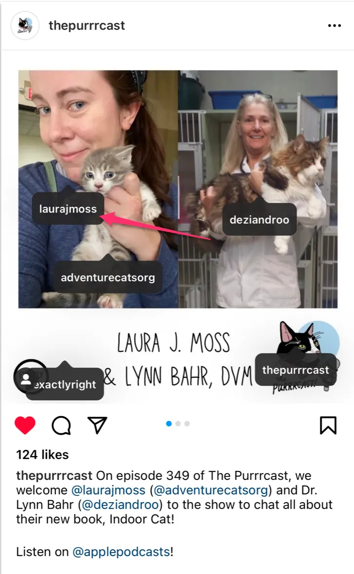 instagram tagged photo.