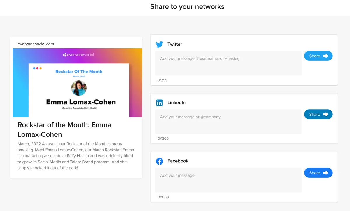 Public Post Page Example